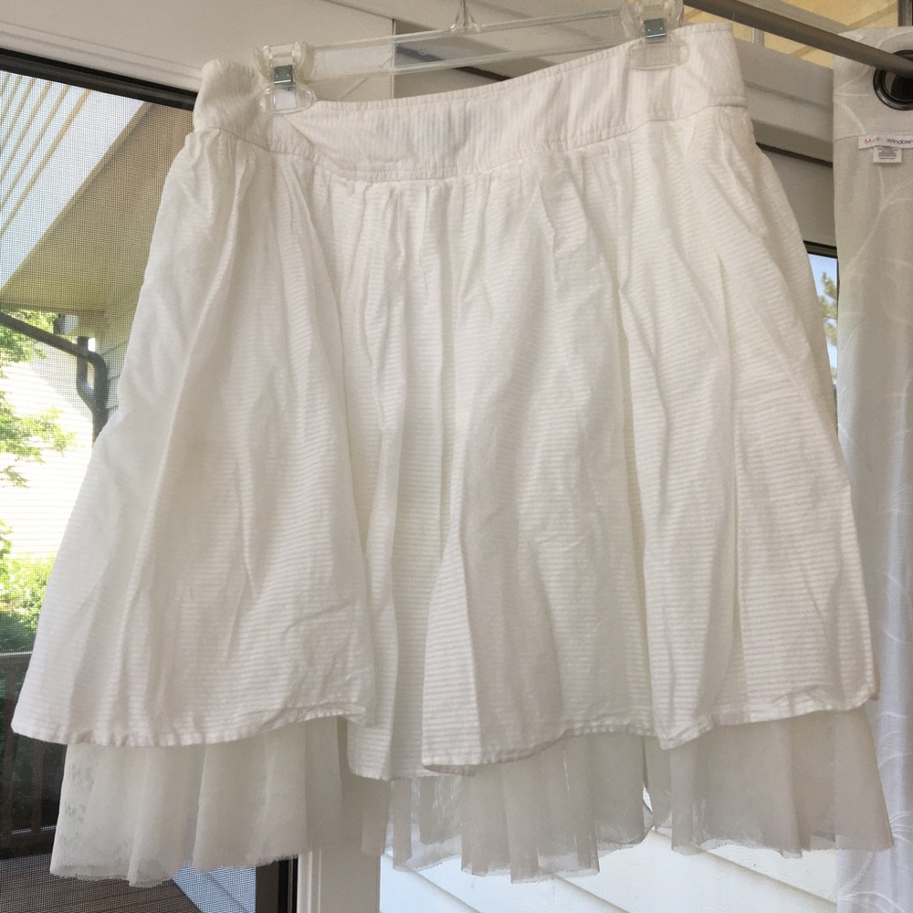 White Gap Skirt